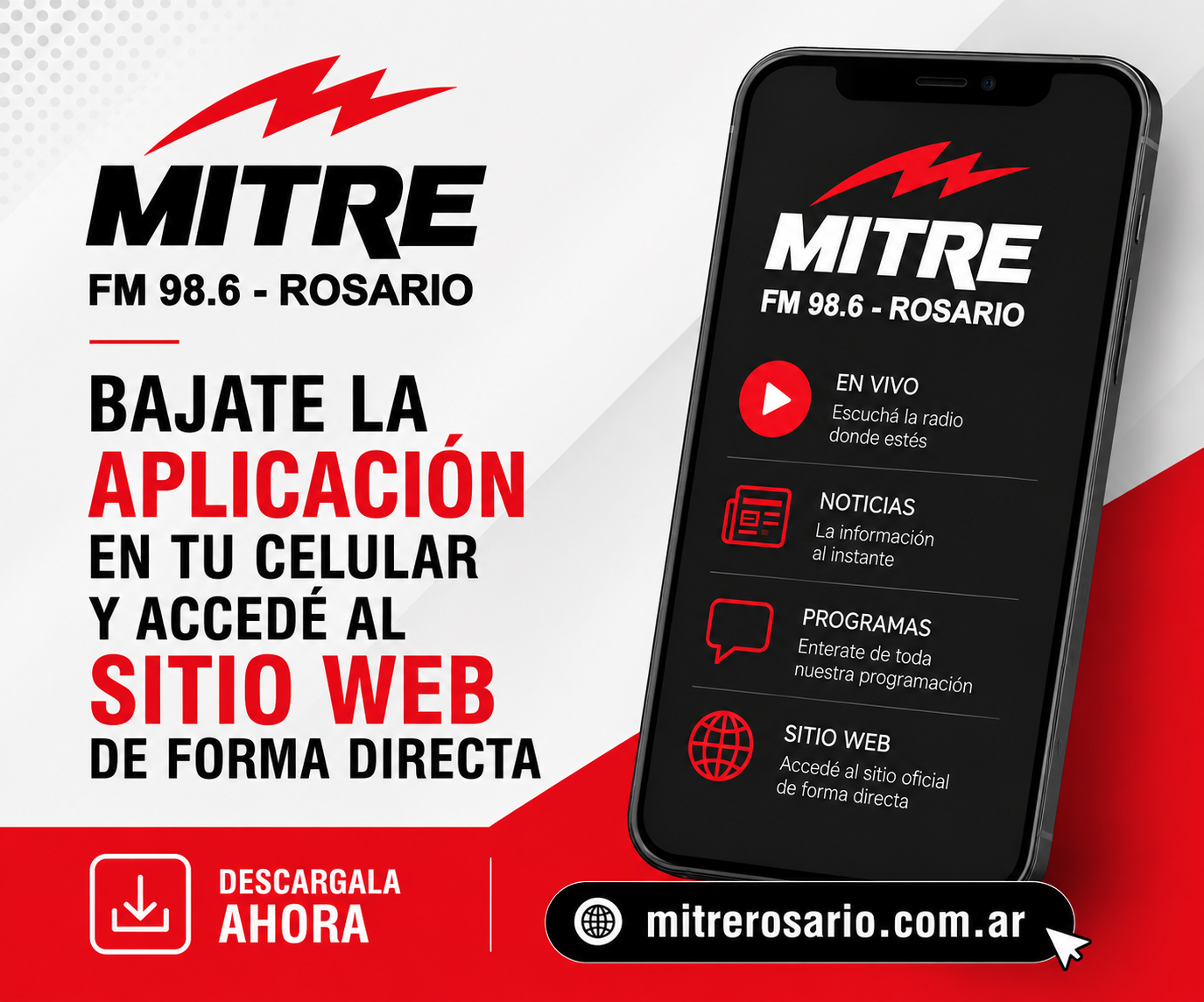 Instalar App Mitre Rosario
